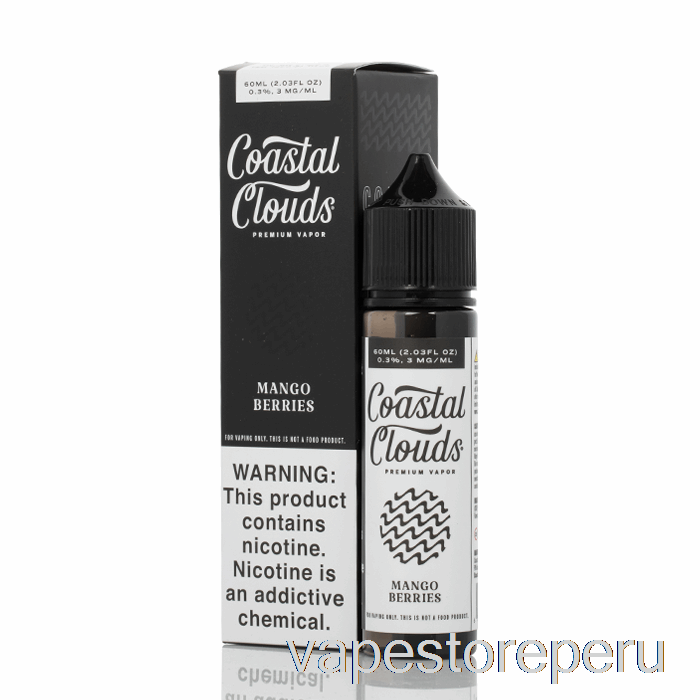 Vape Sin Nicotina Peru Mango Berries - Costeras Nubes Co. - 60ml 6mg